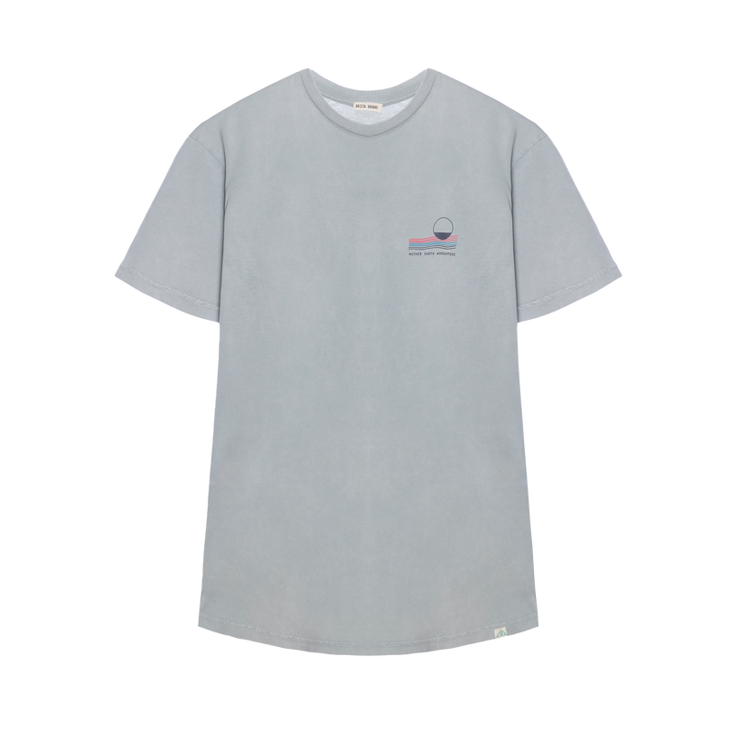 Lanzarote Tee Light Grey Premium