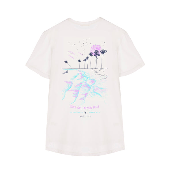 Luminiscent tee White premium