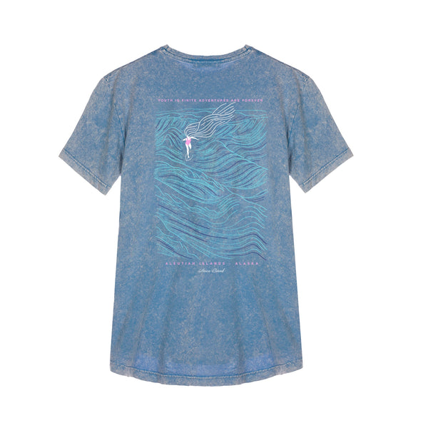 Aleutian Tee Blue sky premium