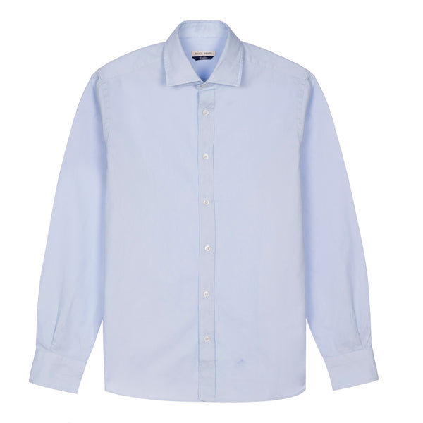 Light blue twill shirt