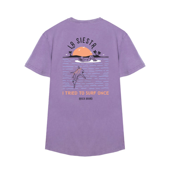 La Siesta tee lilac premium