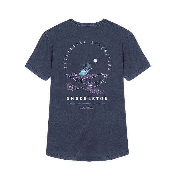 Shackleton tee navy premium