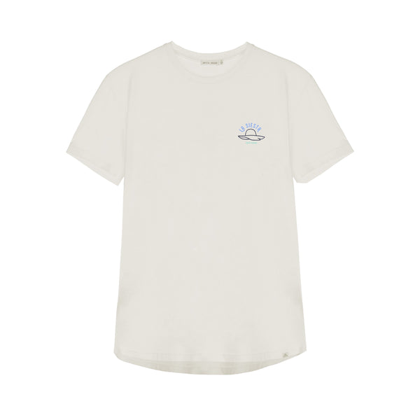 La Siesta tee Off white premium