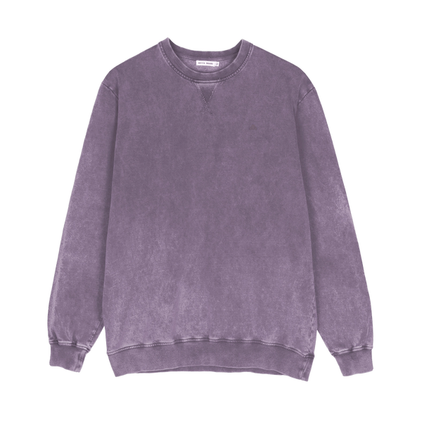 Basic Sweatshirt Premium Aubergine