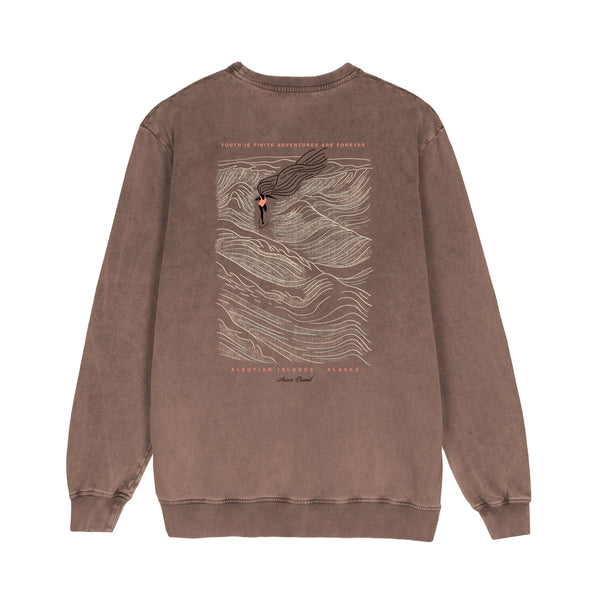 Sweatshirt Aleutian choco