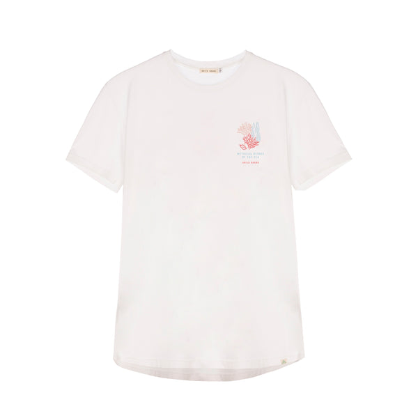 Mermaid tee White premium