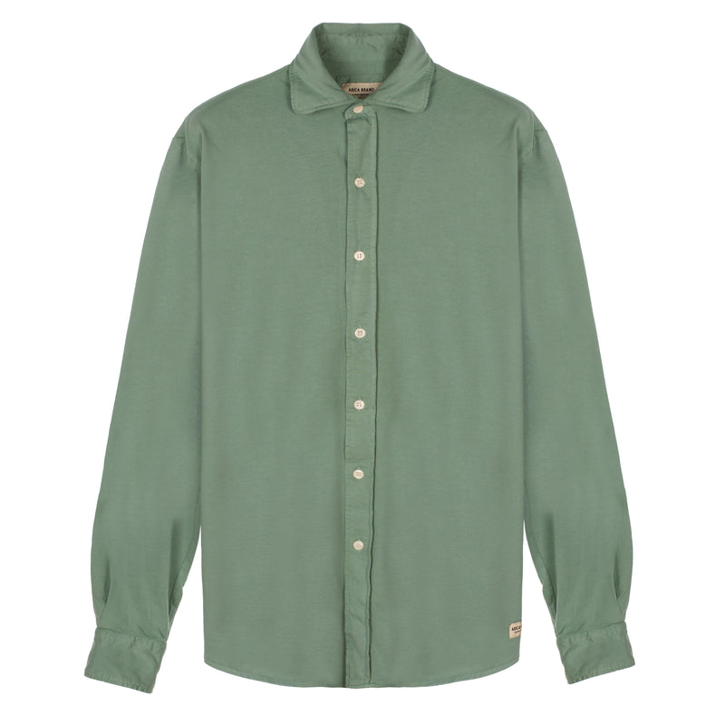 Green Cotton Shirt