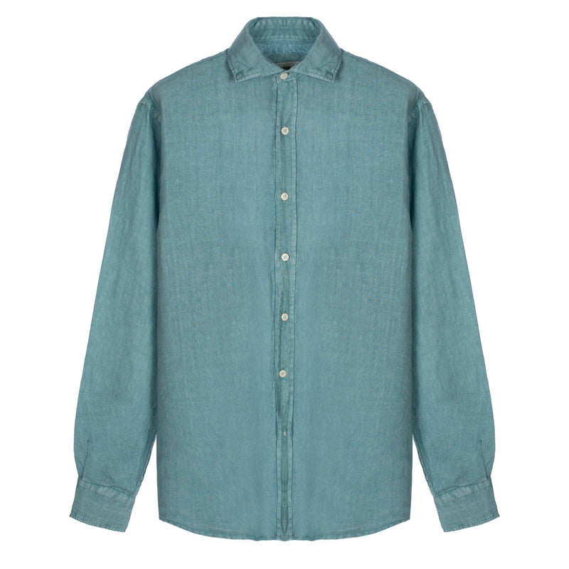 Linen Blue Shirt