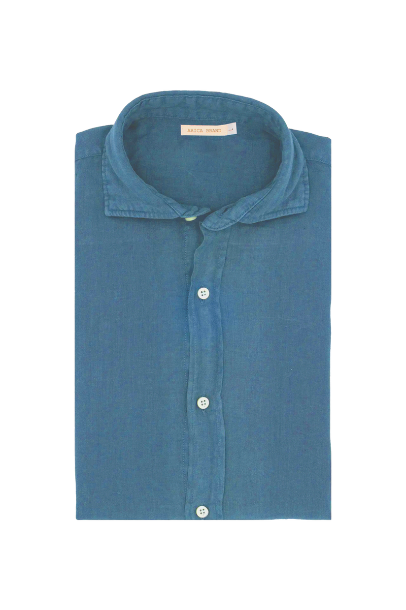 Linen Blue Shirt