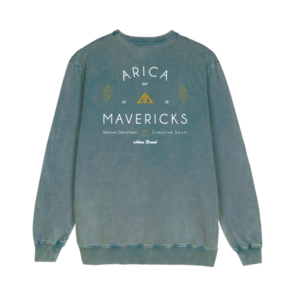 Sweatshirt Mavericks green Premium