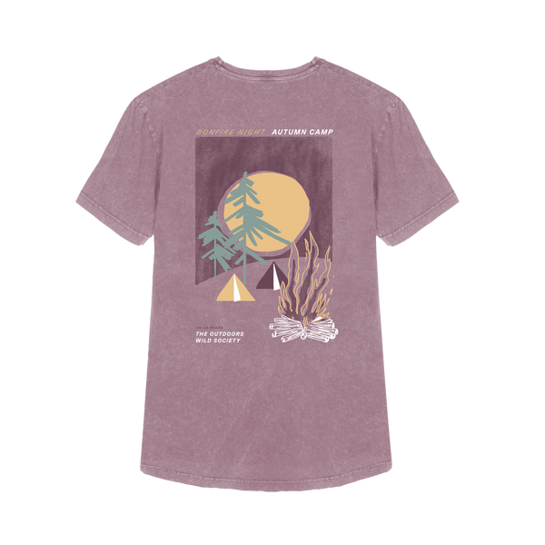 Bonfire Premium Mauve Tee