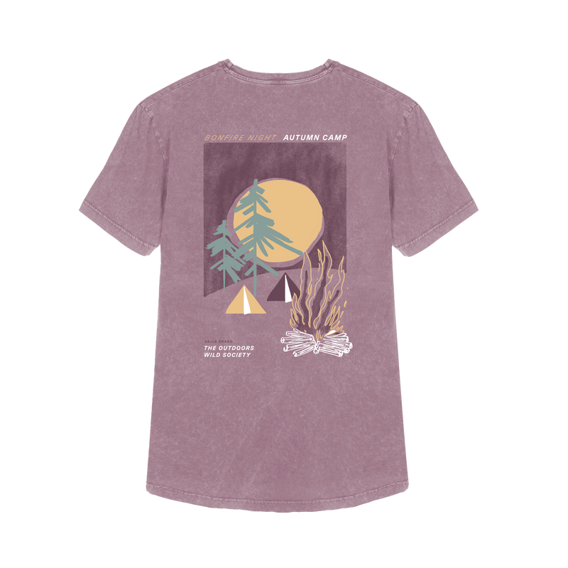 Bonfire Premium Mauve Tee