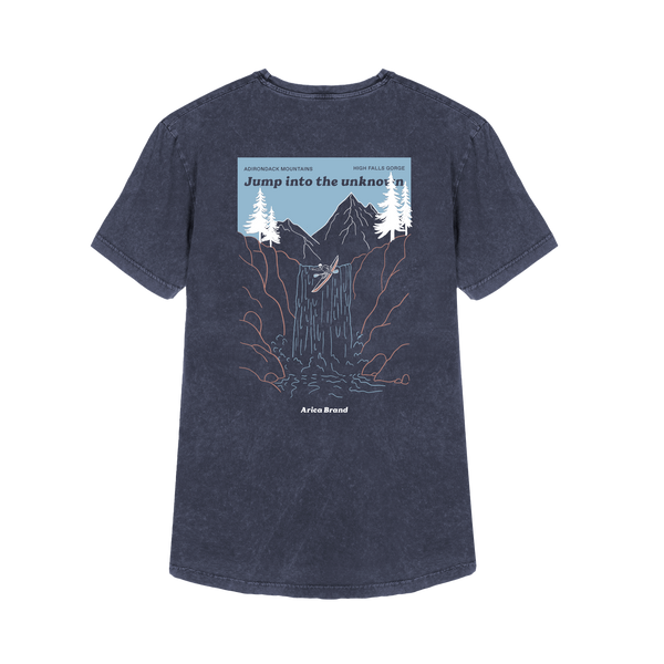 Adirondack tee naval blue