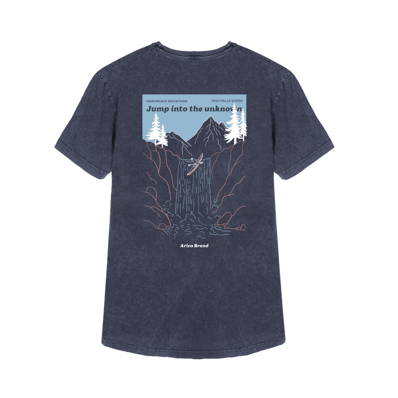 Adirondack tee naval blue