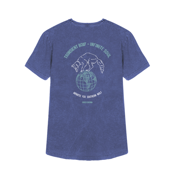 Malvinas tee denim blue premium