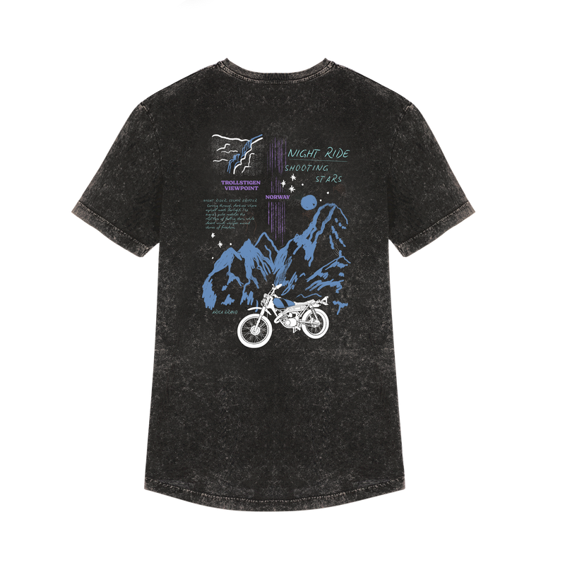 Norway tee black premium