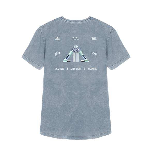 Salta tee dusty green premium