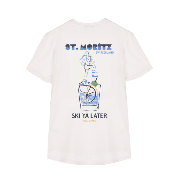 St. Mortiz tee White