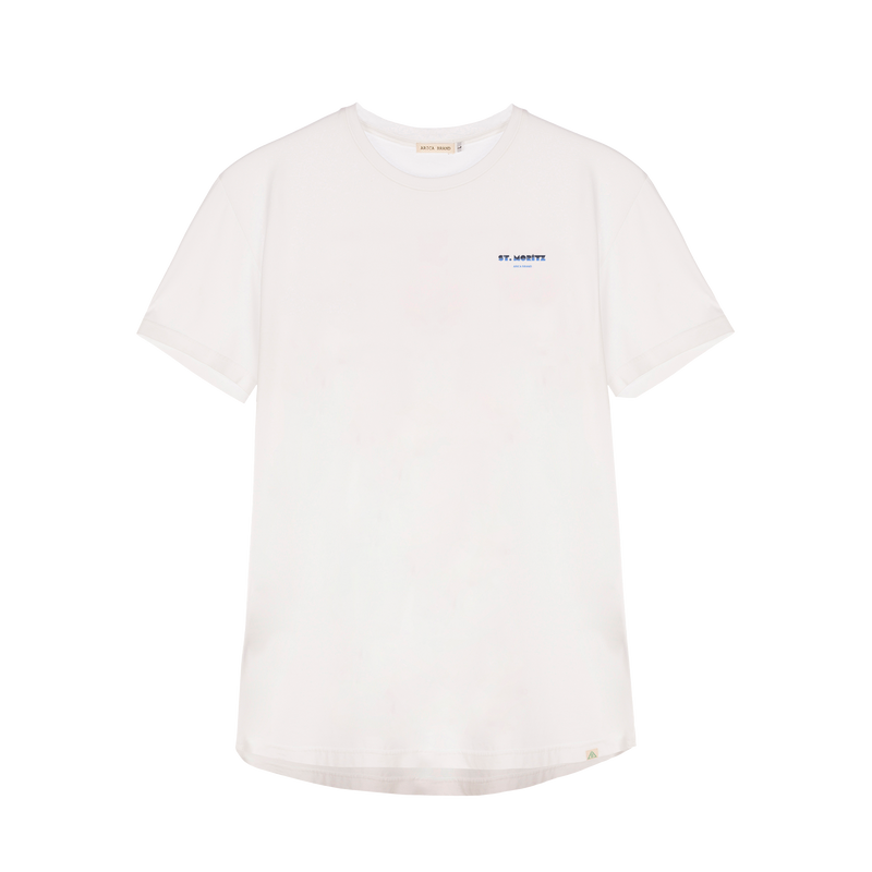 St. Mortiz tee White