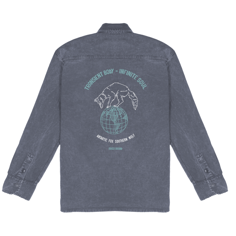 Malvinas Jacket Blue petrol 