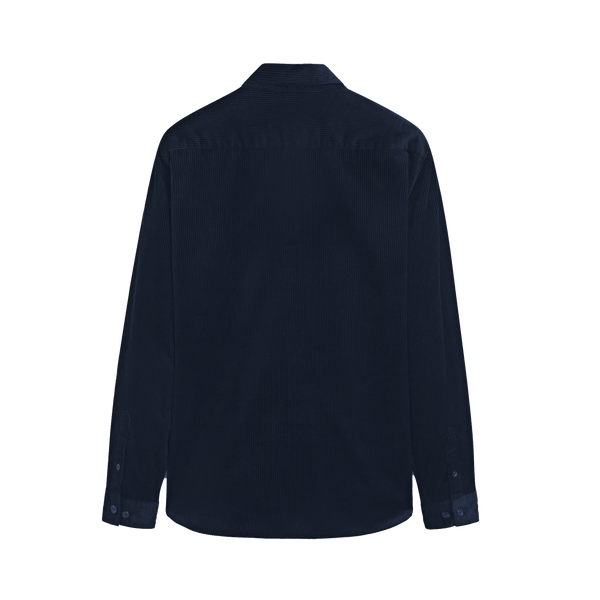 Worn Aubergine Linen Shirt