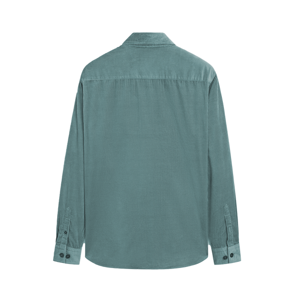 Worn Aubergine Linen Shirt