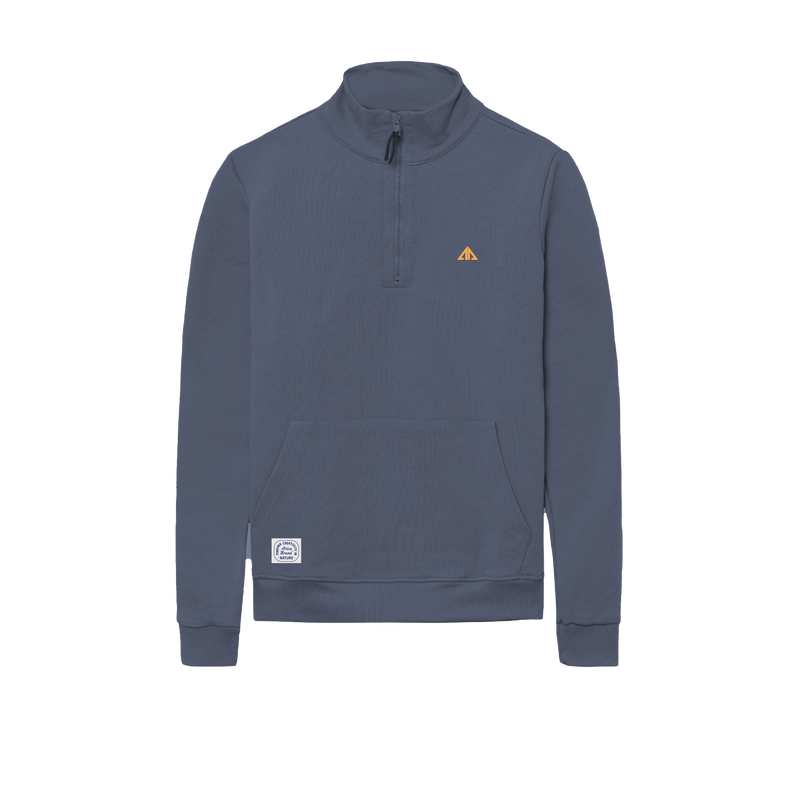 Half zip Sagres grayish blue