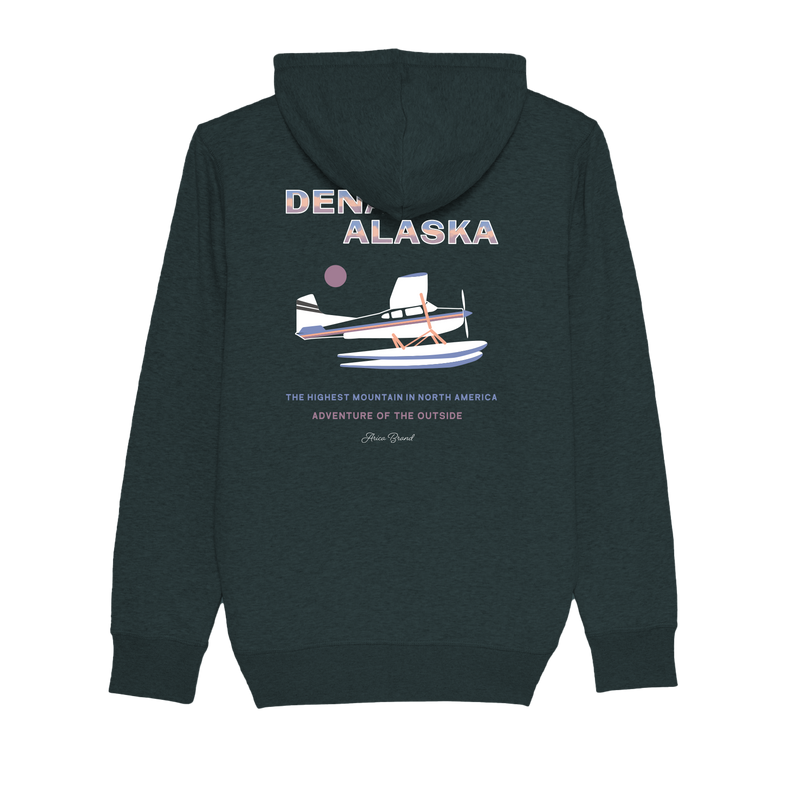 Hoodie Zipper Denali Emerald