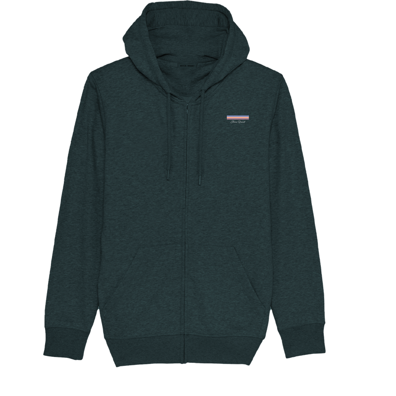Hoodie Zipper Denali Emerald
