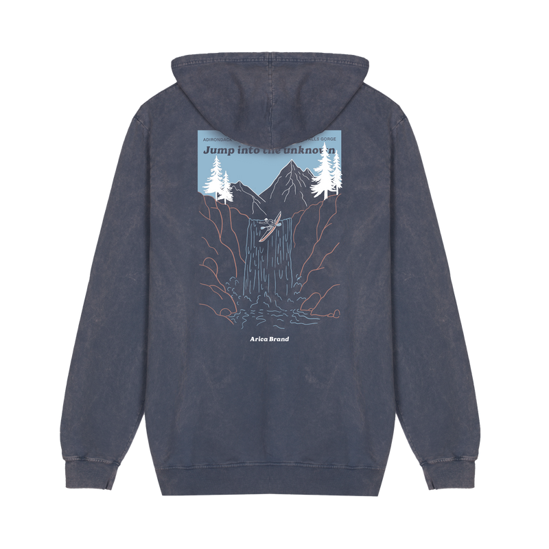 Premium Adirondack Navy Hoodie