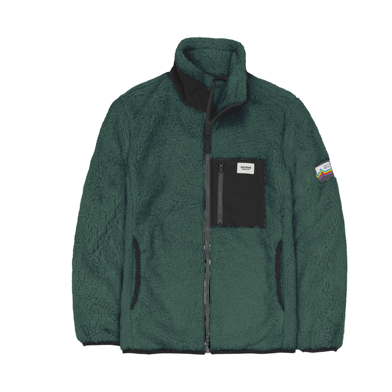 Kodiak Sherpa Fleece dark green 