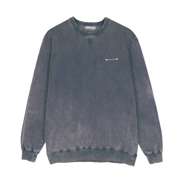 Sweatshirt Porcellino Blue Petrol Premium