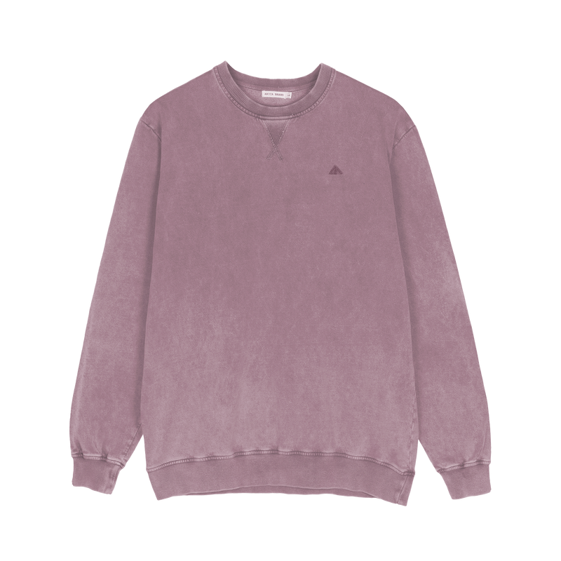 Sudadera Basic malva premium