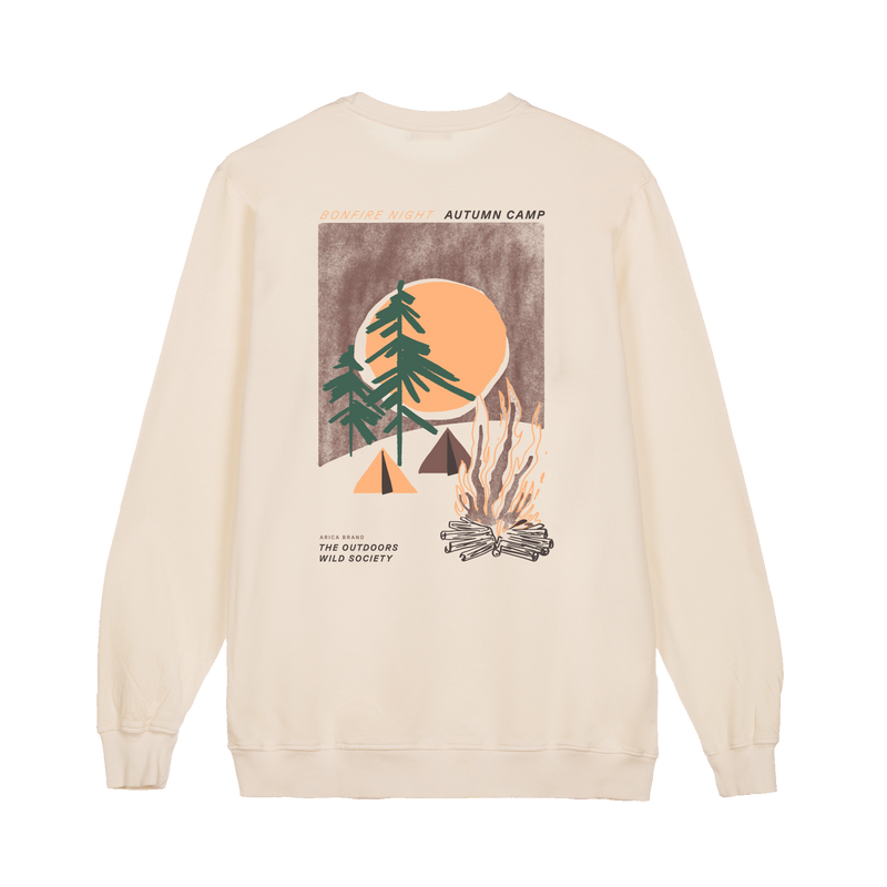 Bonfire Cream Sweatshirt