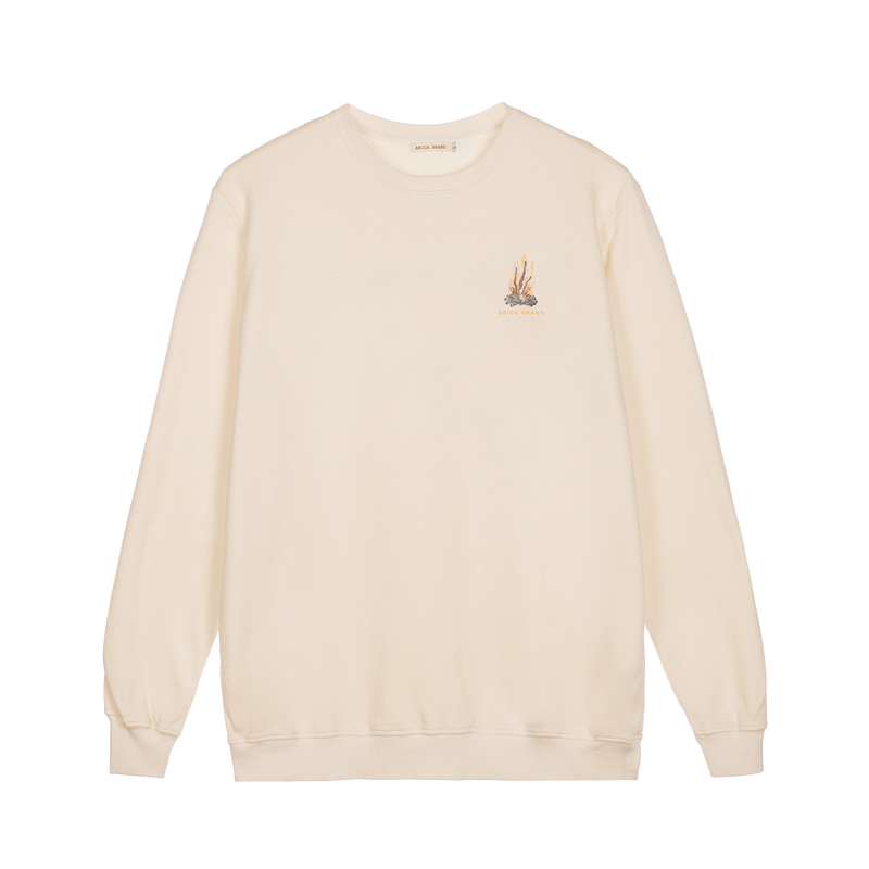 Bonfire Cream Sweatshirt