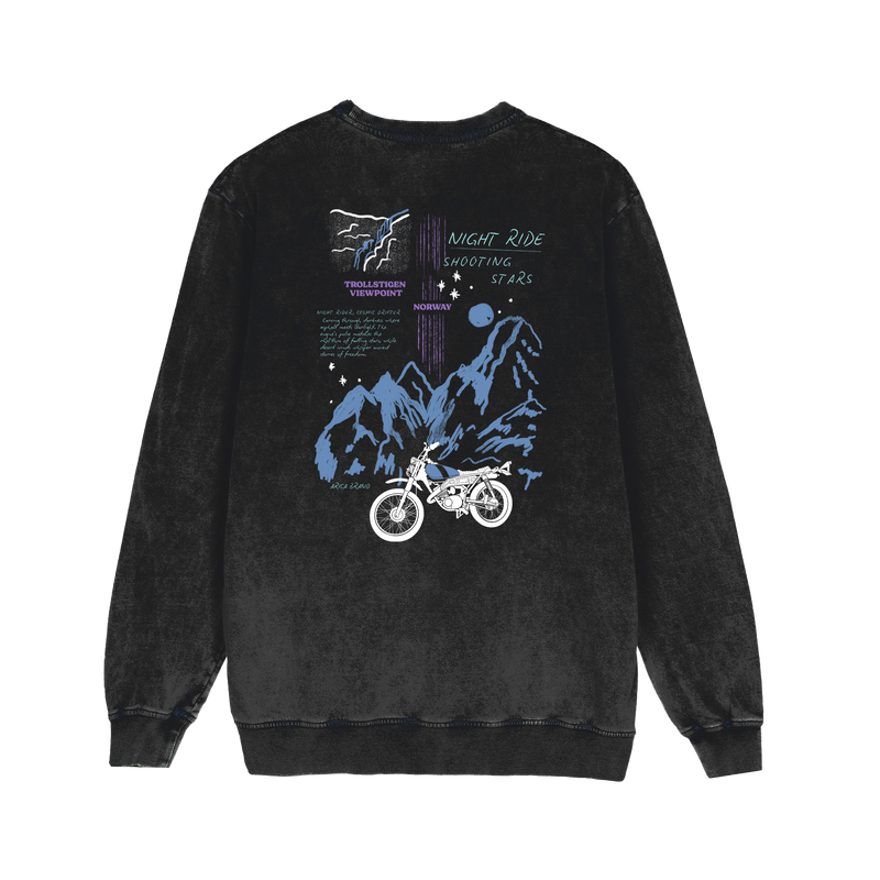 Norway Black Sweatshirt