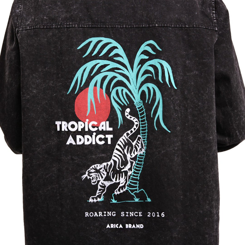 Jacket Tropical Addict Black Premium