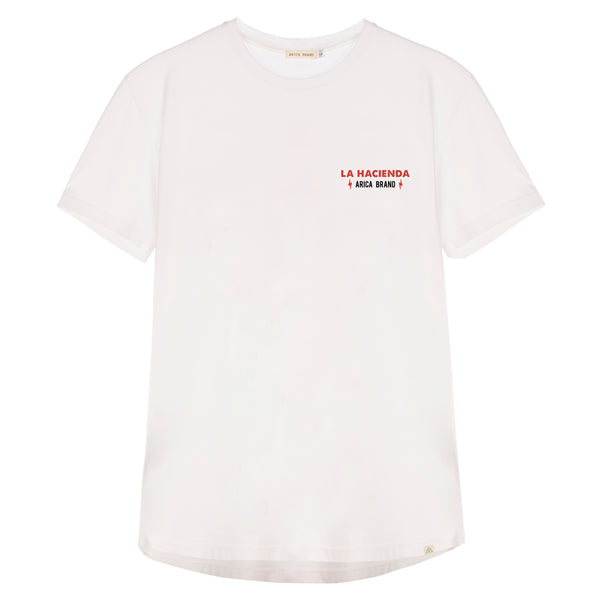 Camiseta La Hacienda White Premium